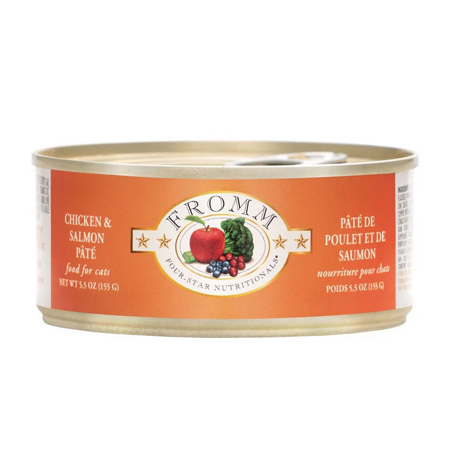 Fromm Chicken & Salmon Cat Cans, 5.5oz