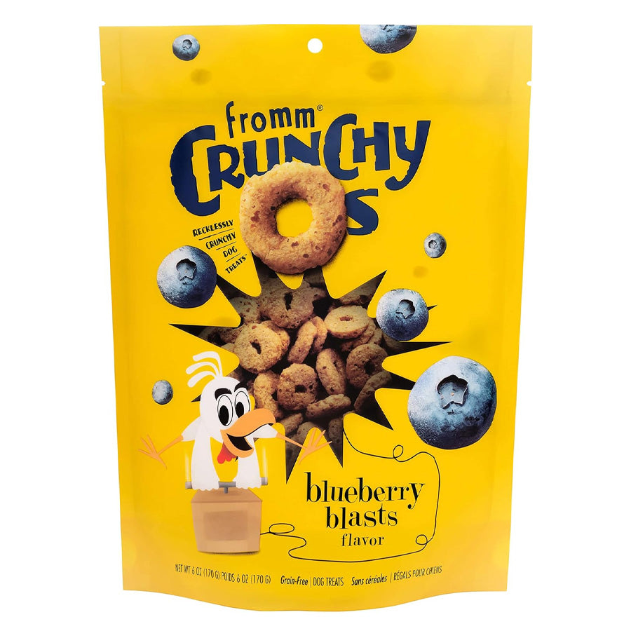 Fromm Crunchy Os Blueberry Blasts, 6oz