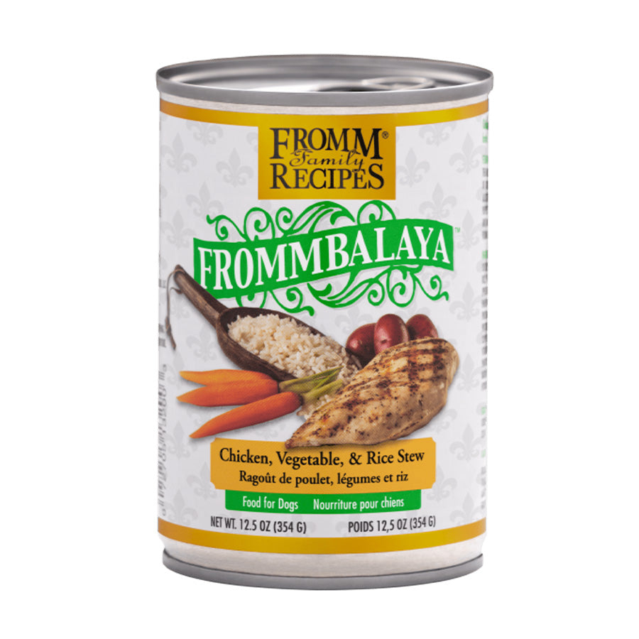 Fromm Frommbalaya Chicken & Rice Dog Cans, 12.5oz