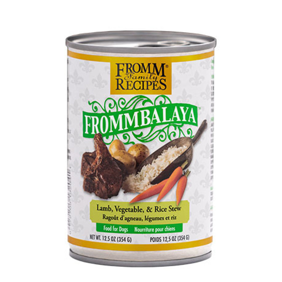 Fromm Frommbalaya Lamb & Rice Dog Cans, 12.5oz