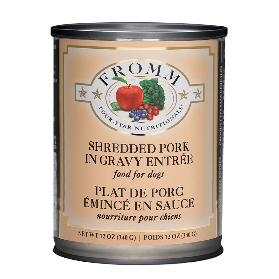 Fromm Shredded Pork Can, 12oz