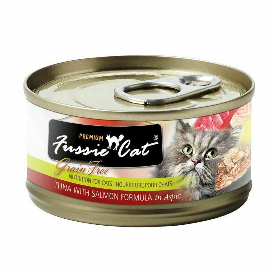 Fussie Cat Premium Tuna with Salmon, 2.82oz