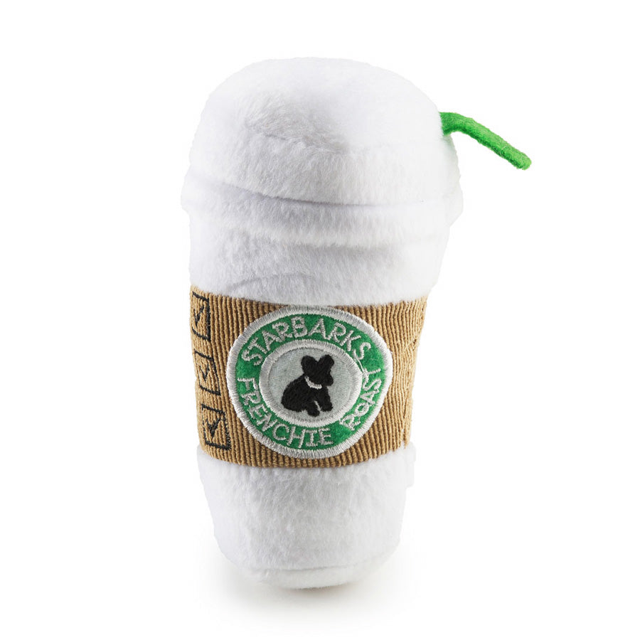 Haute Diggity Dog Starbarks w/ Lid (White Coffee Cup) Small