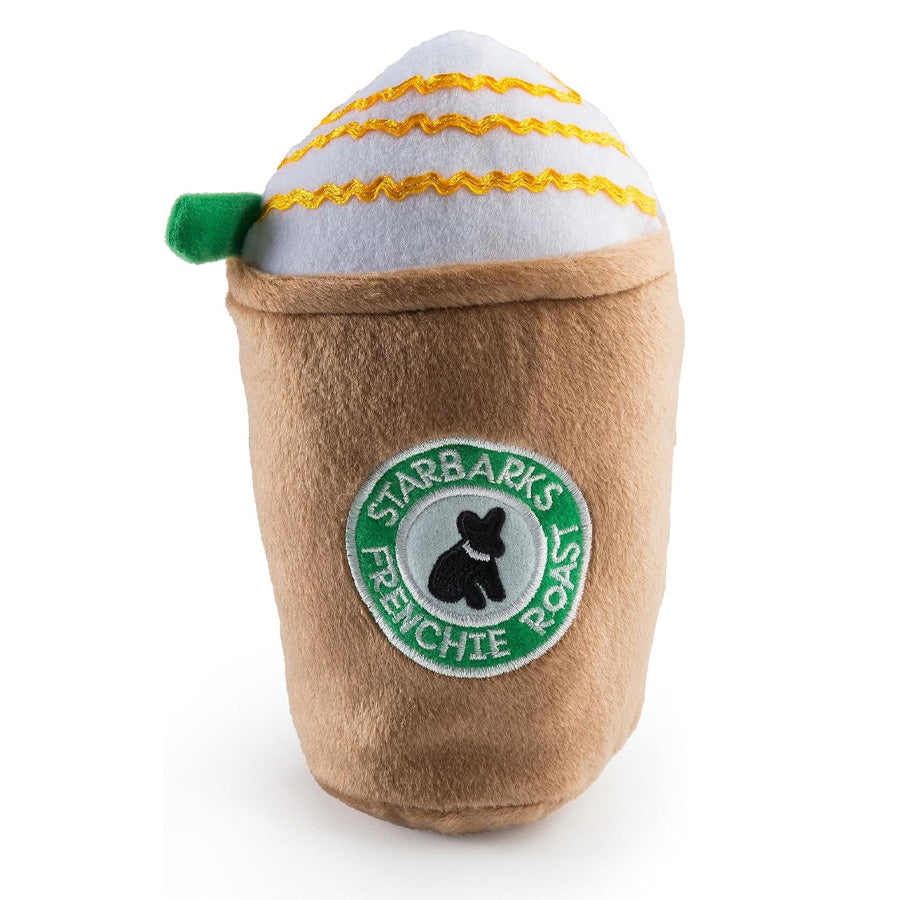 Haute Diggity Dog Starbarks w/ Straw (Brown Frappawcino)