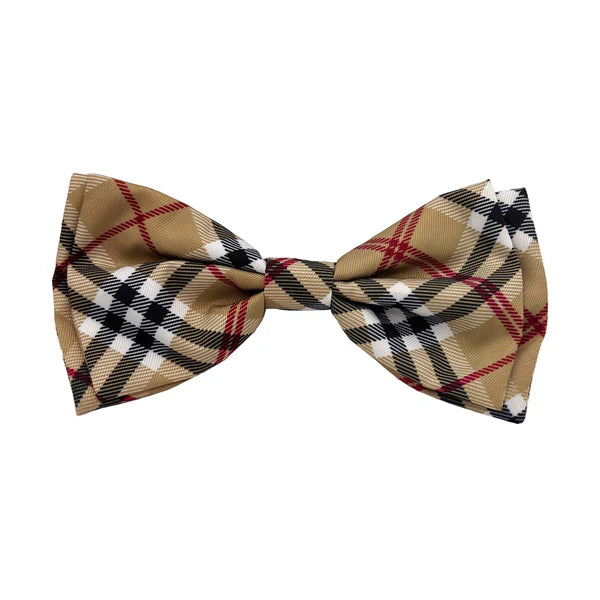 Huxley & Kent High Street Plaid Bow Tie, XL