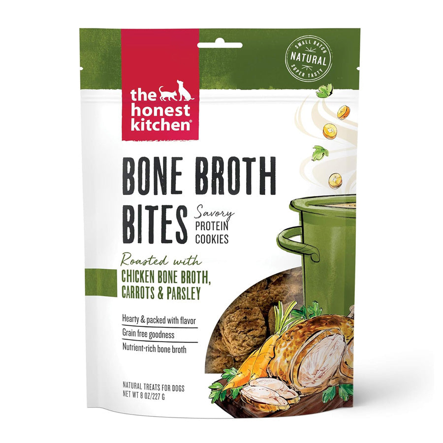 Honest Kitchen Chicken Bone Broth Bites, 8oz