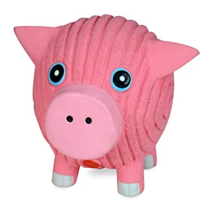 Huggle Hound Ruff-Tex Pig Dog Toy