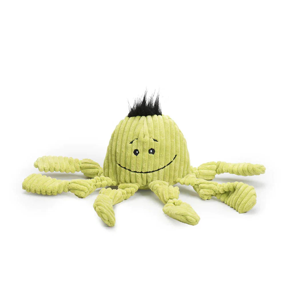 HuggleHound Durable Knotties Octopus Dog Toy, L