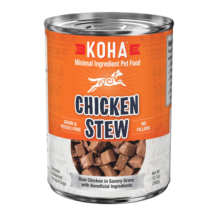 Koha Chicken Stew Canned Dog Food, 12.7oz