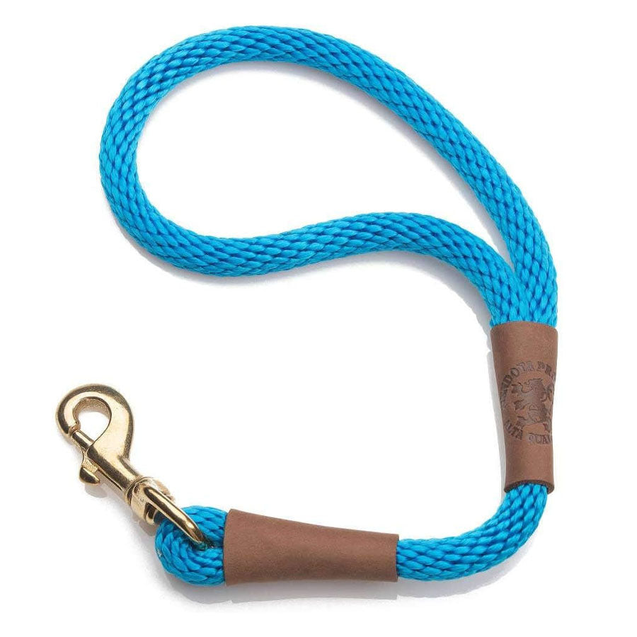 Mendota Pet Blue Traffic Snap Leash, 16"