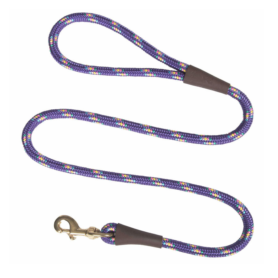 Mendota Pet Purple Confetti Snap Leash, 6'