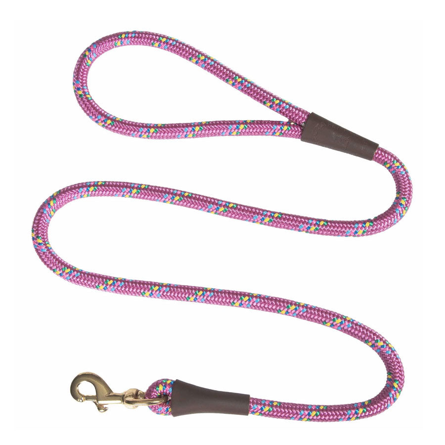 Mendota Pet Raspberry Confetti Snap Leash, 6'
