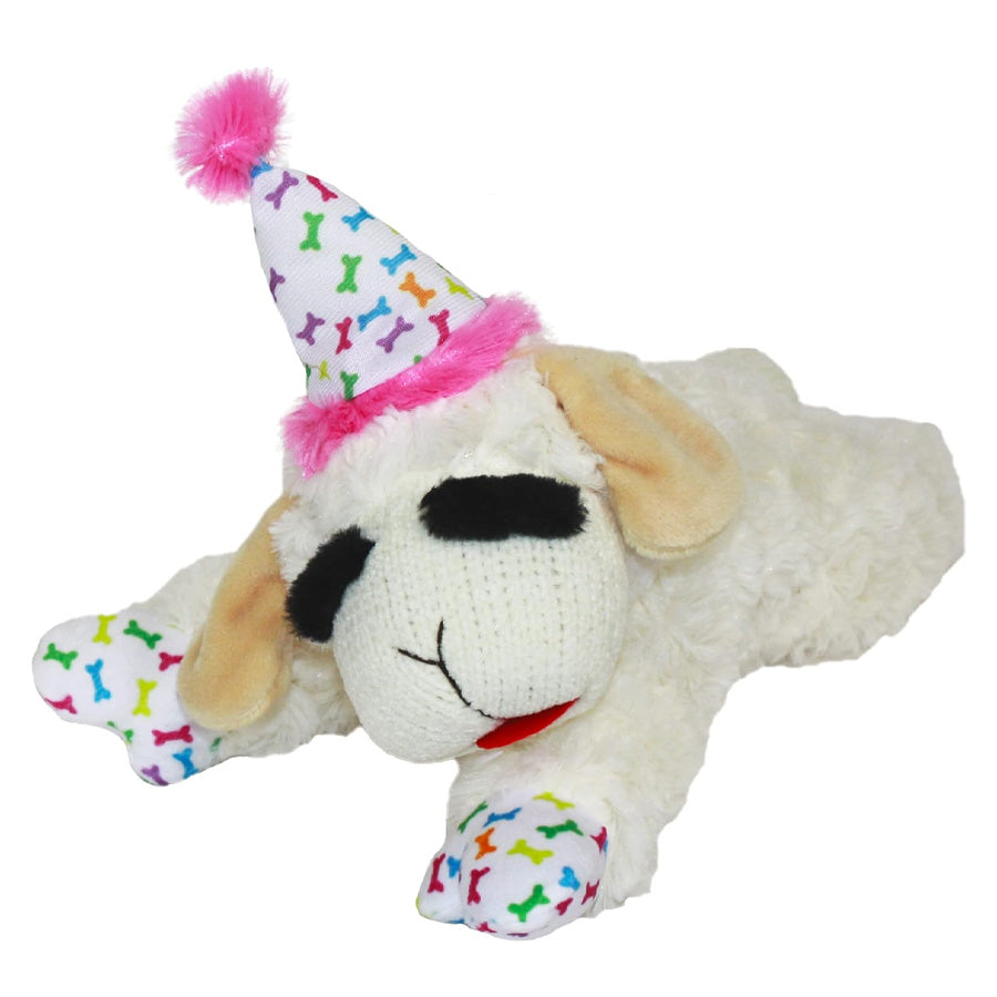 Multipet Lamb Chop w/ Birthday Hat
