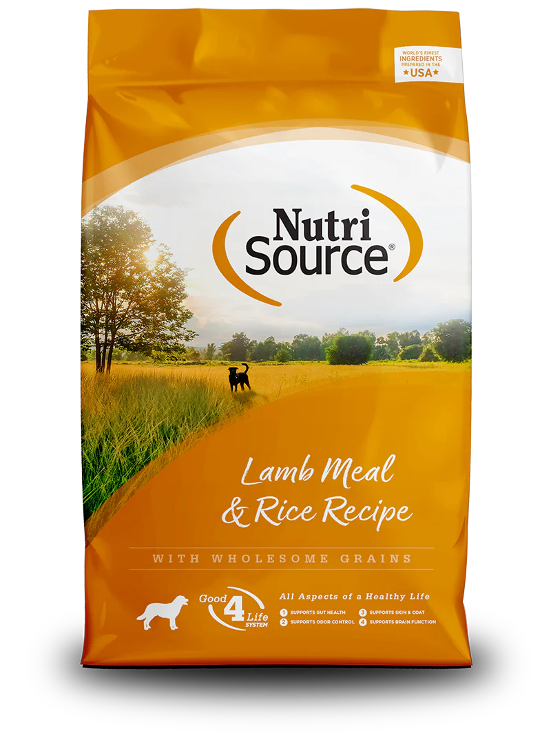Nutrisource Lamb Meal & Rice, 12lbs