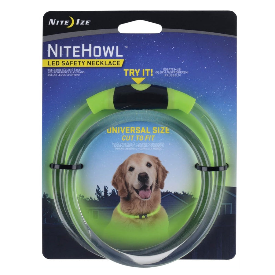 Nite Ize NiteHowl LED Safety Necklace, Green