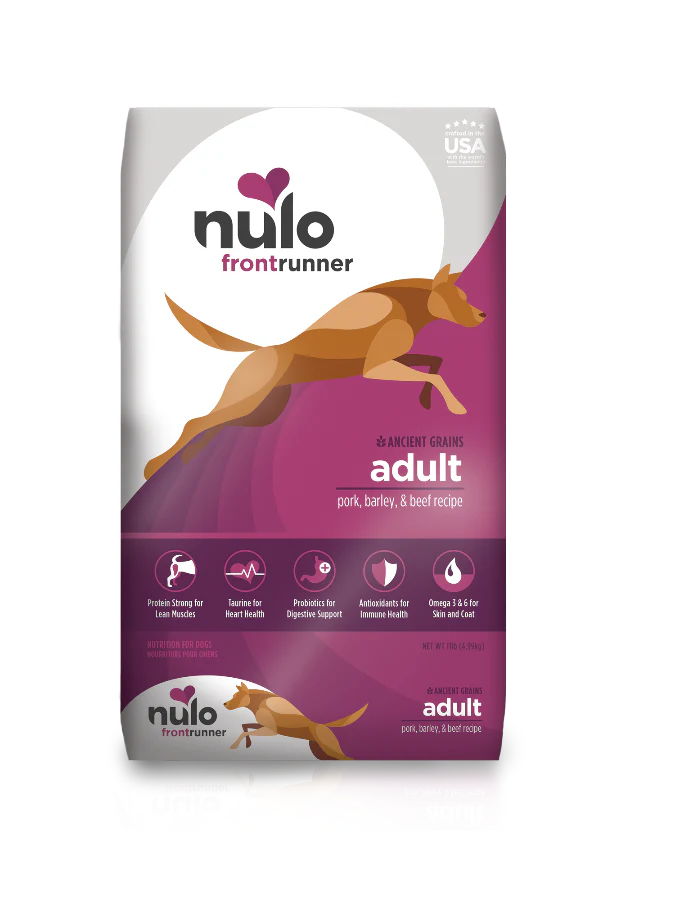 Nulo FrontRunner Adult Pork Barley & Beef 11lbs
