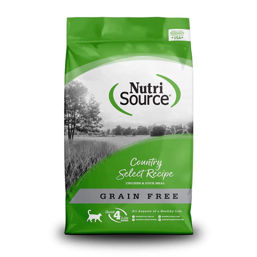 NutriSource Country Select Entree GF Cat Food, 6.6lbs