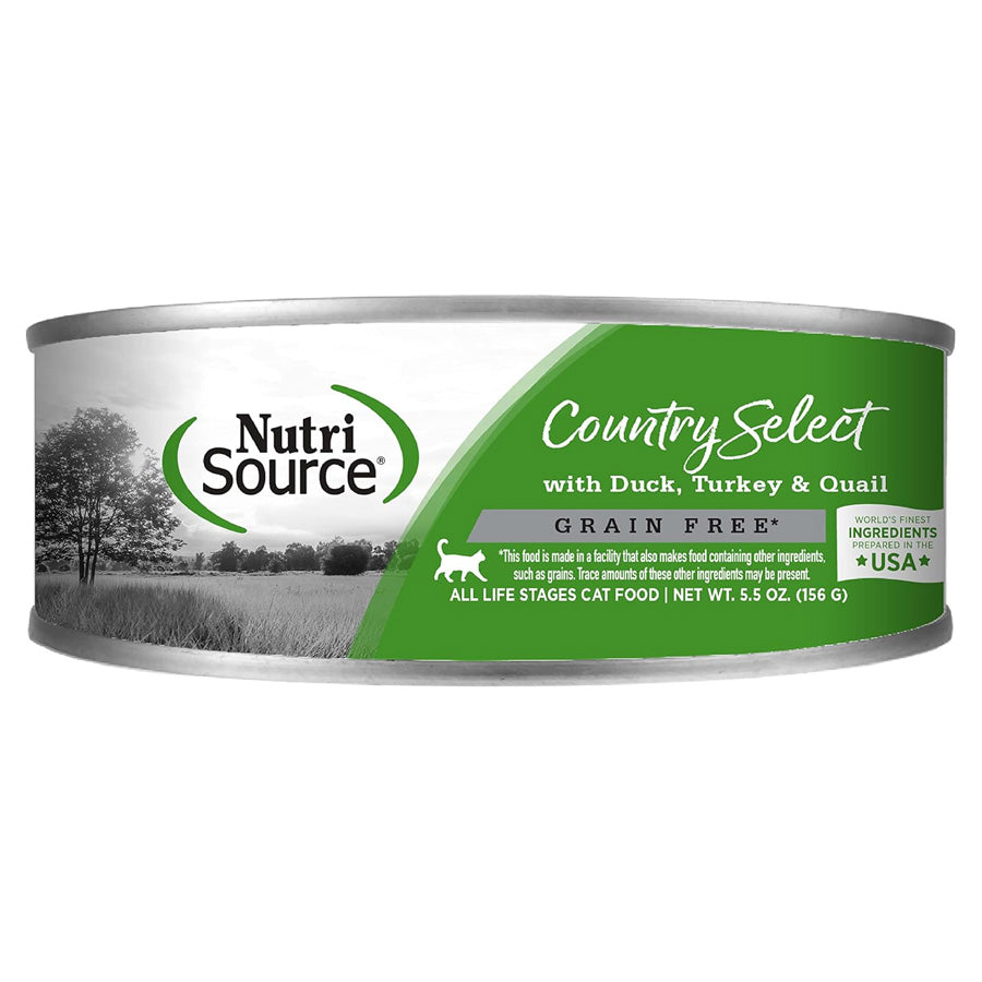 Nutrisource Country Select Canned Cat Food, 5.5oz