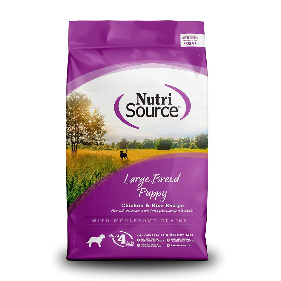 Nutrisource GF Large Breed Puppy Food, 26lbs