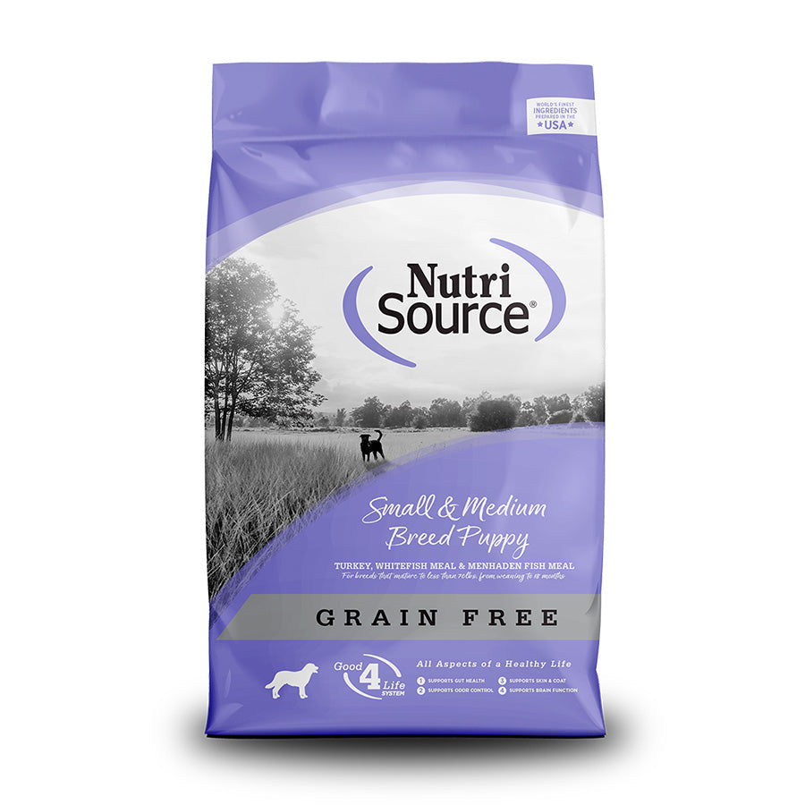 Nutrisource GF Small Medium Puppy Food, 4lbs