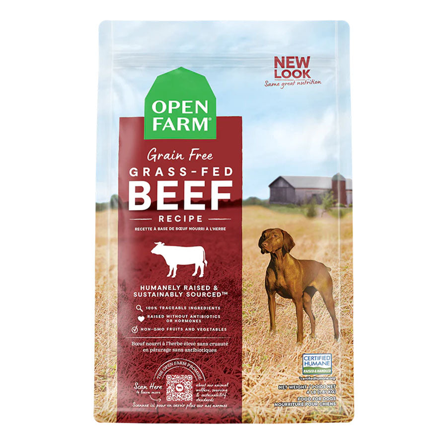 Open Farm Dog GF Grass-Fed Beef, 4lb