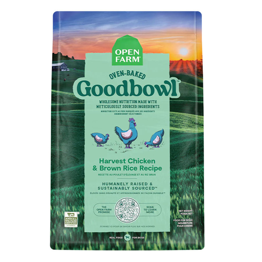 Open Farm Good Bowl Chicken & Brown Rice Dog Recipe