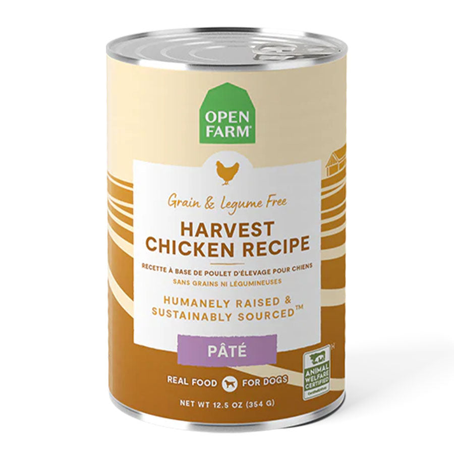 Open Farm Harvest Chicken Pate for Dogs,12.5oz