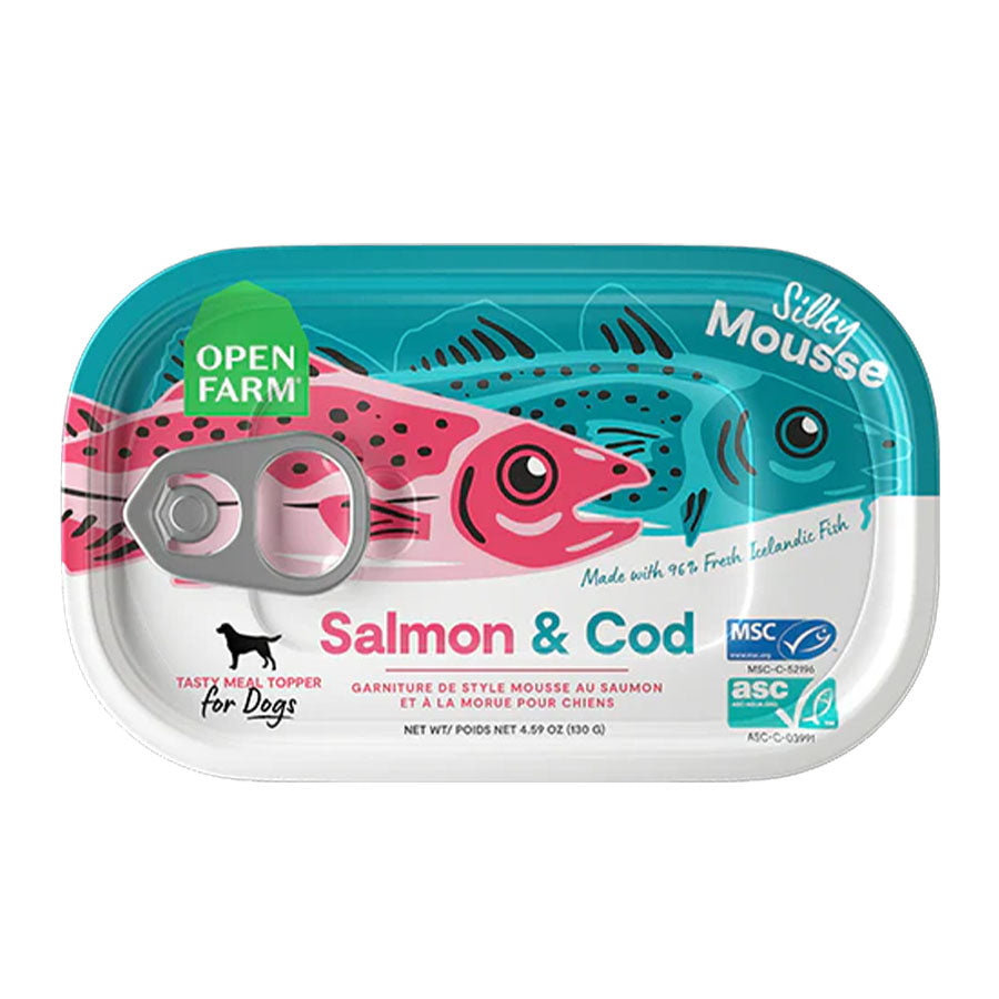 Open Farm Salmon & Cod Topper for Dogs, 4.59oz