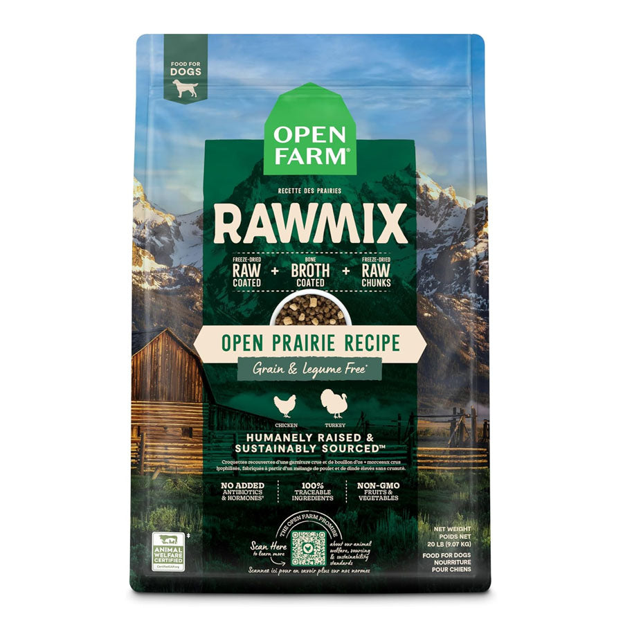Open Farm Raw Mix Open Prairie Dog Food