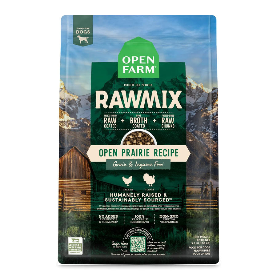Open Farm Raw Mix Open Prairie Dog Food