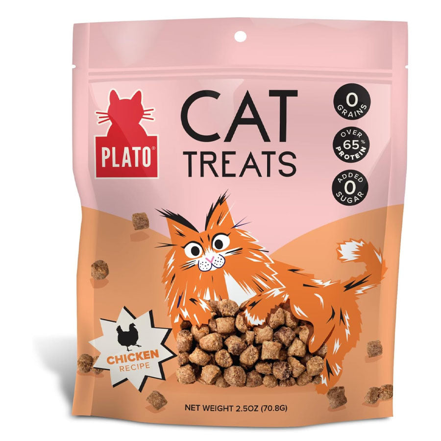 Plato Cat GF Treats Chicken Recipe, 2.5oz