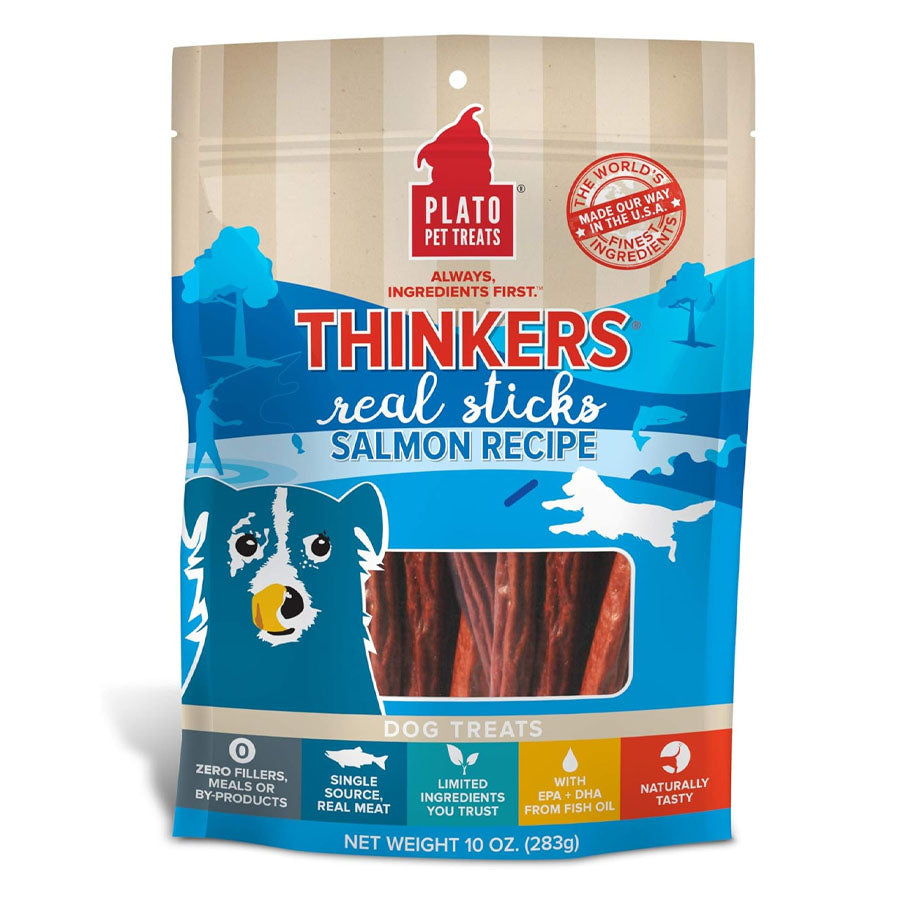 Plato Pacific Salmon Thinkers Sticks, 10oz