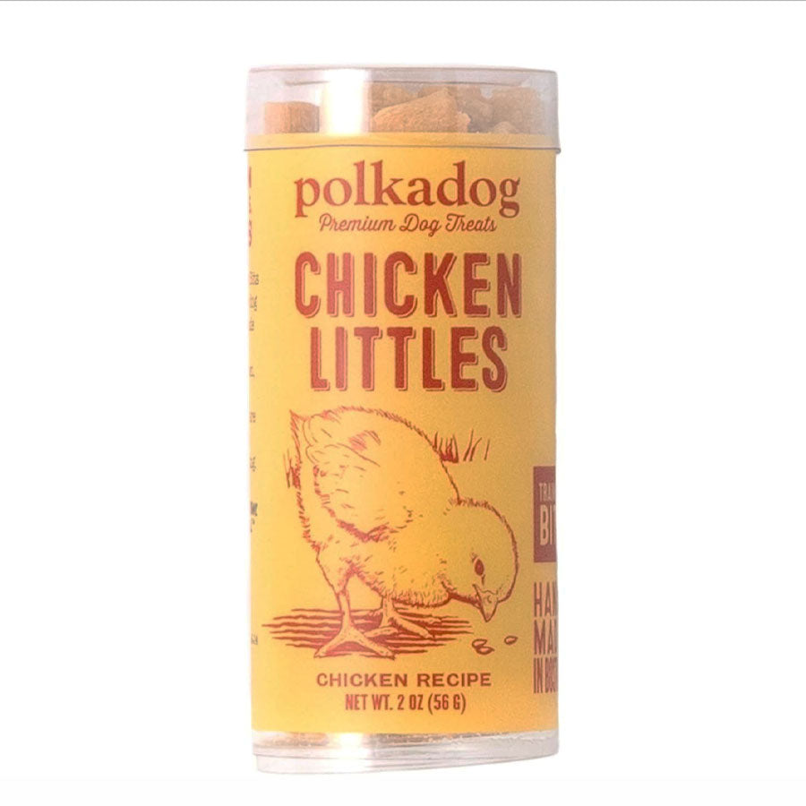Polkadog Chicken Littles Tall Tube, 2oz