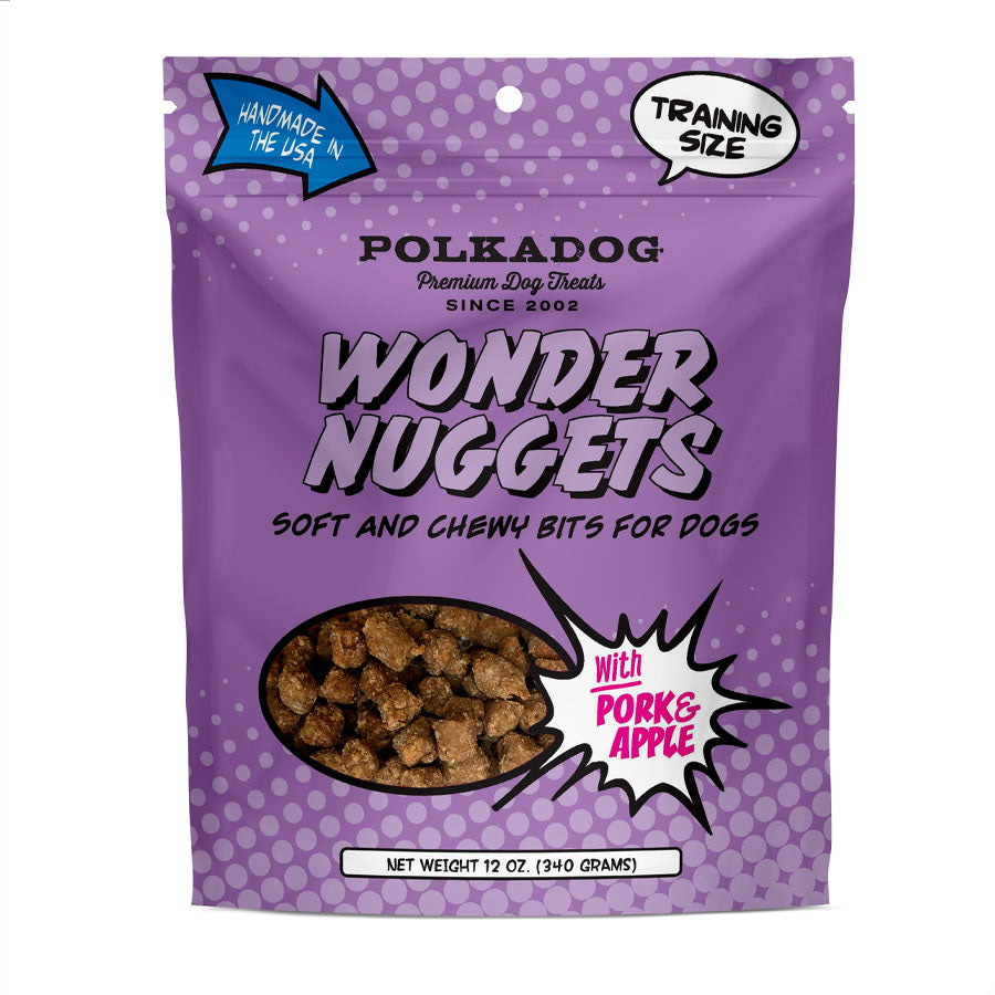 Polkadog Pork Apple Wonder Nuggets, 12oz