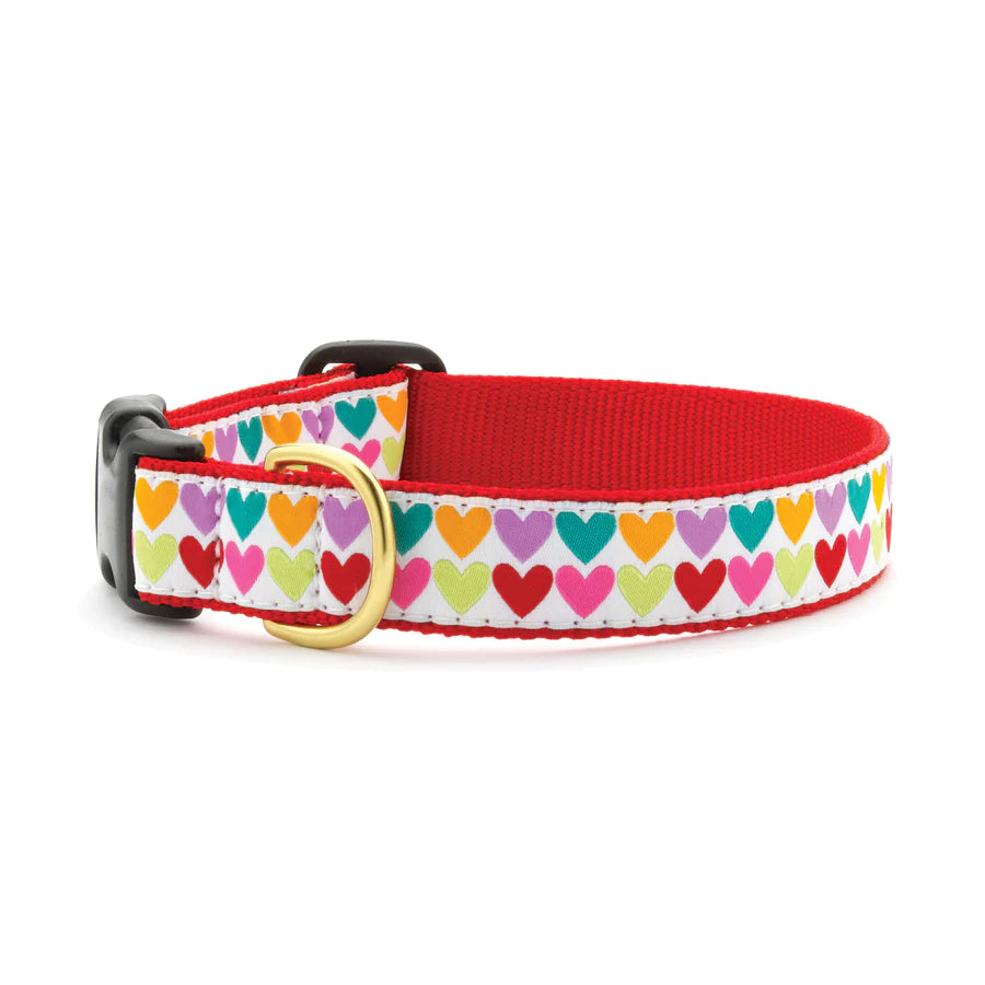 Pop Hearts Dog Collar XS