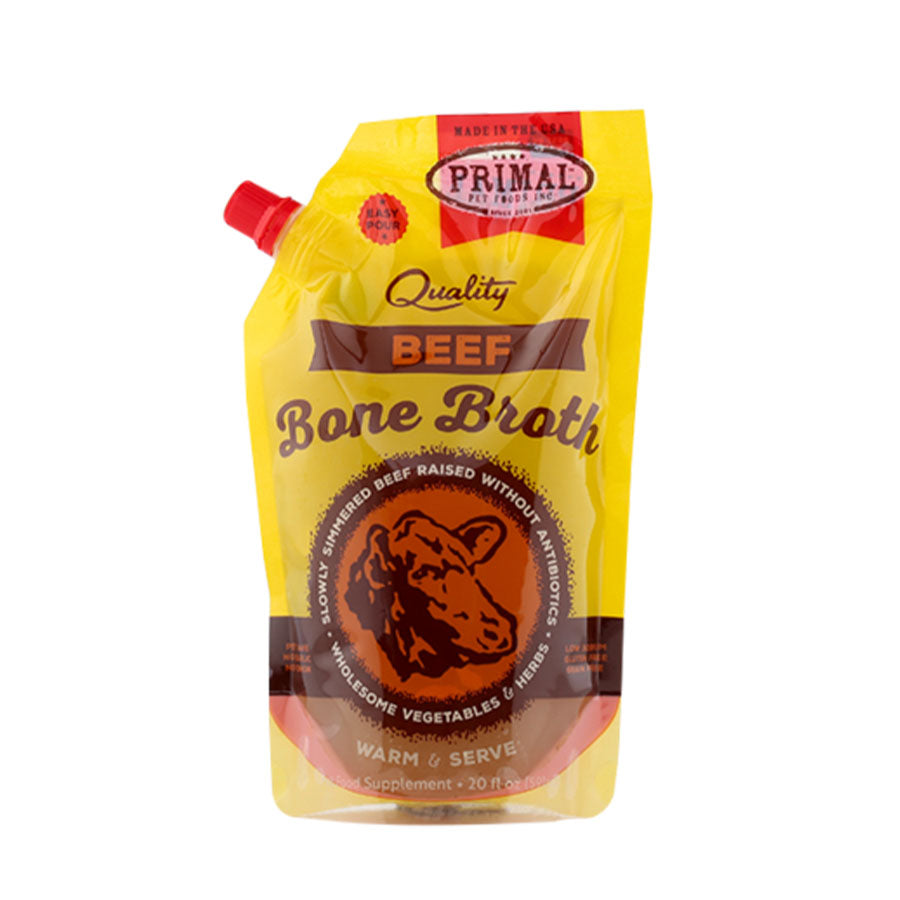 Primal Frozen Beef Bone Broth, 20oz