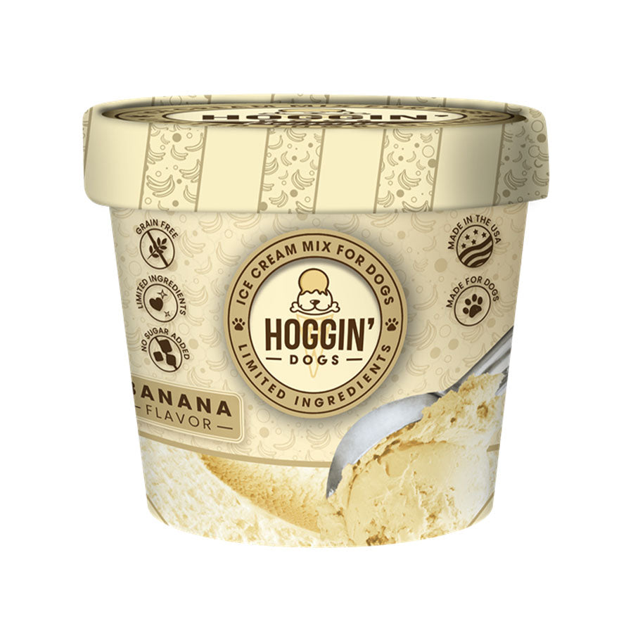 Puppy Cake Hoggin' Dogs Banana Ice Cream Mix