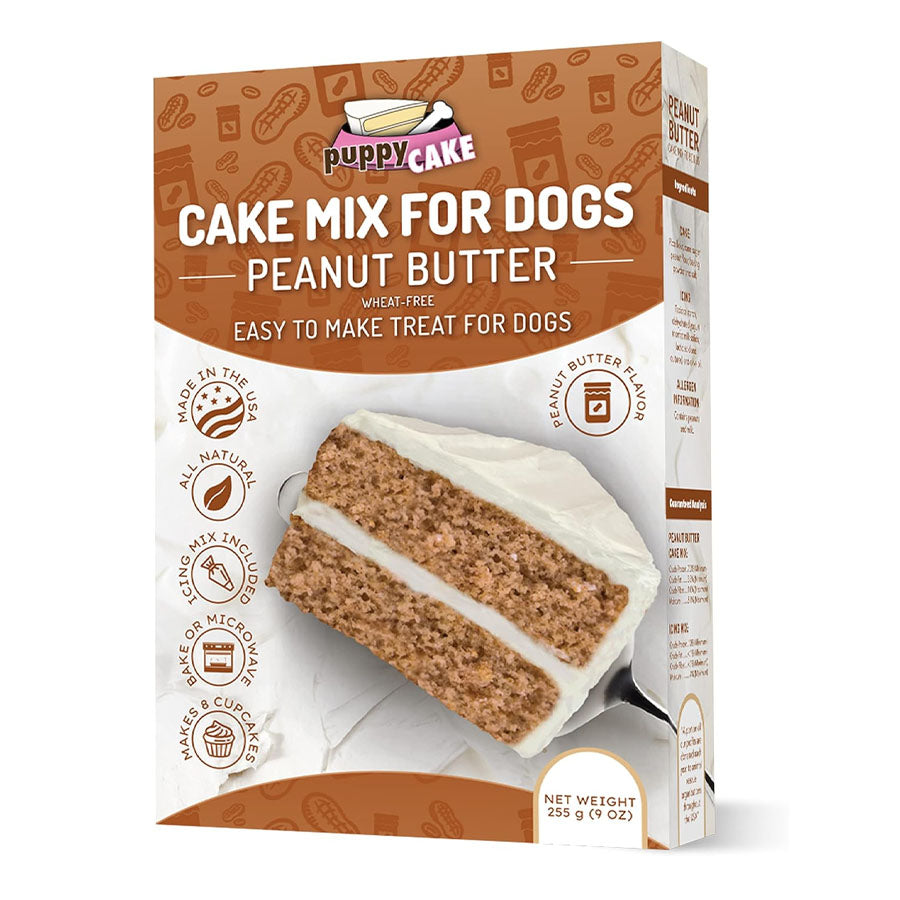 Puppy Cake Peanut Butter Cake Mix, 9oz