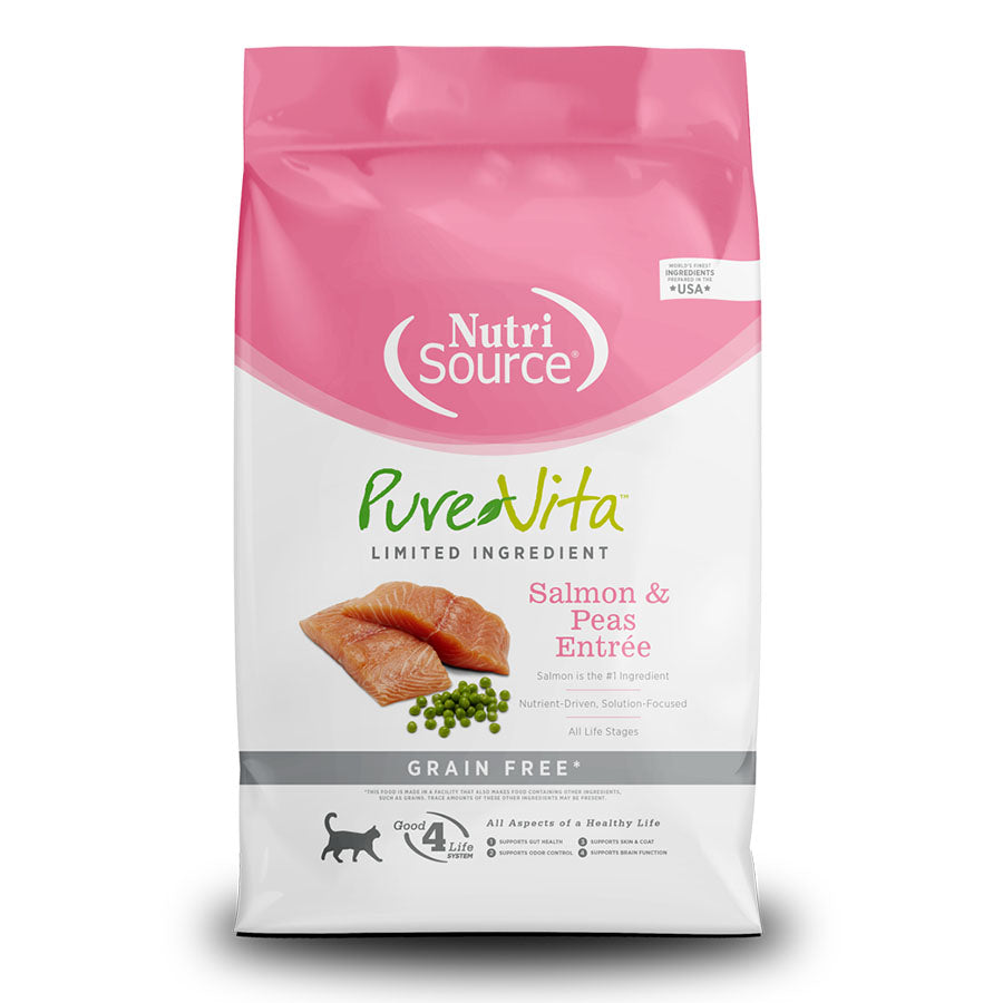 Pure Vita Salmon & Peas Cat Food