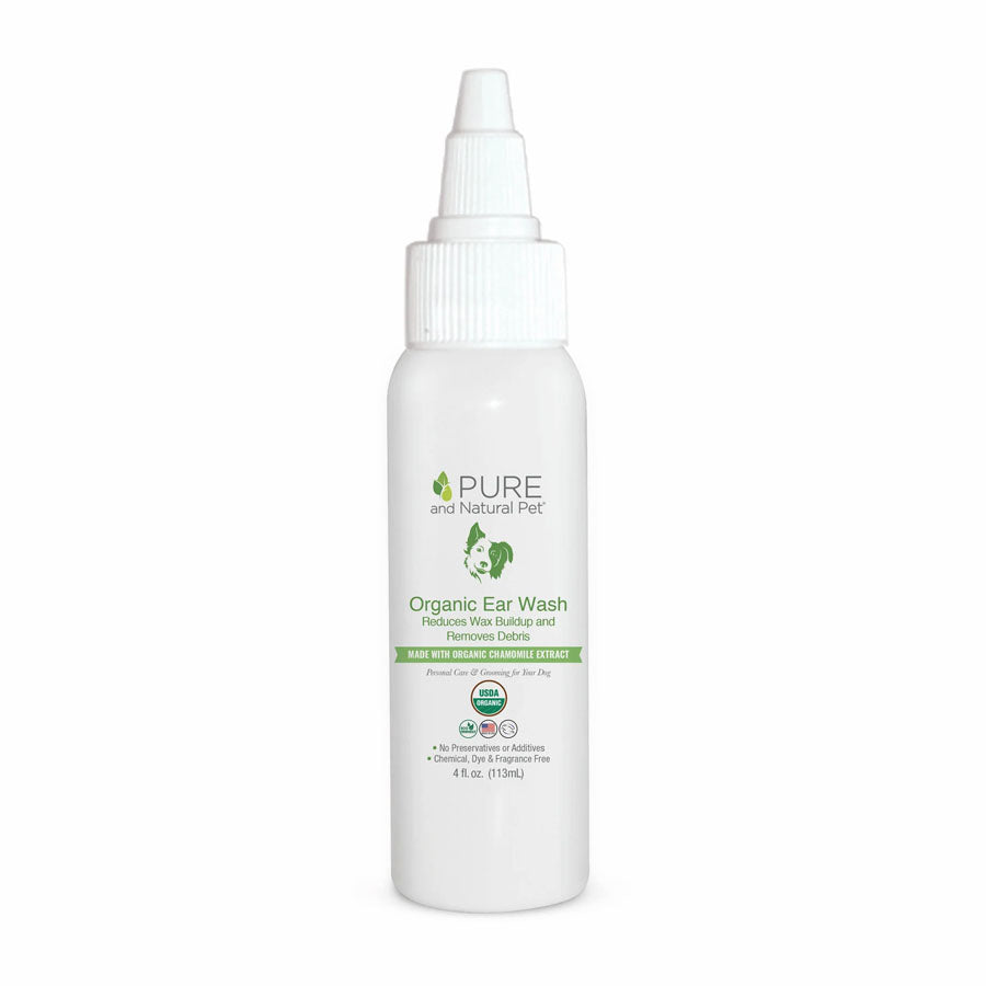 Pure and Natural Organic Ear Wash, 4oz