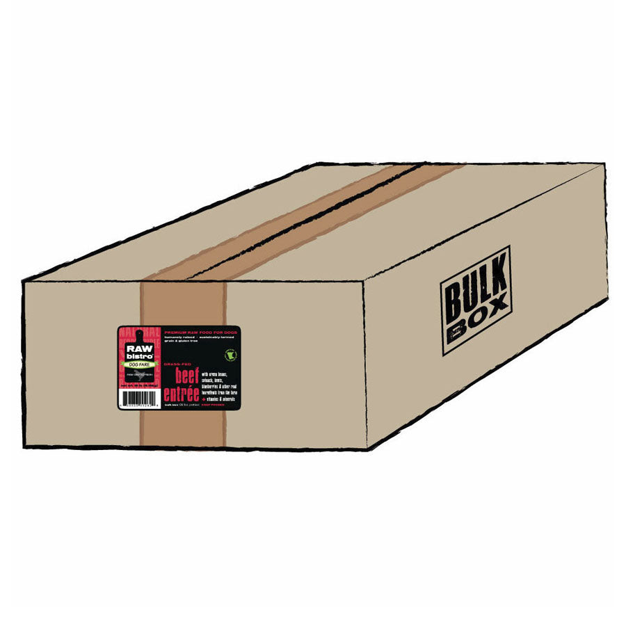 Raw Bistro Bulk Box Beef, 18lbs