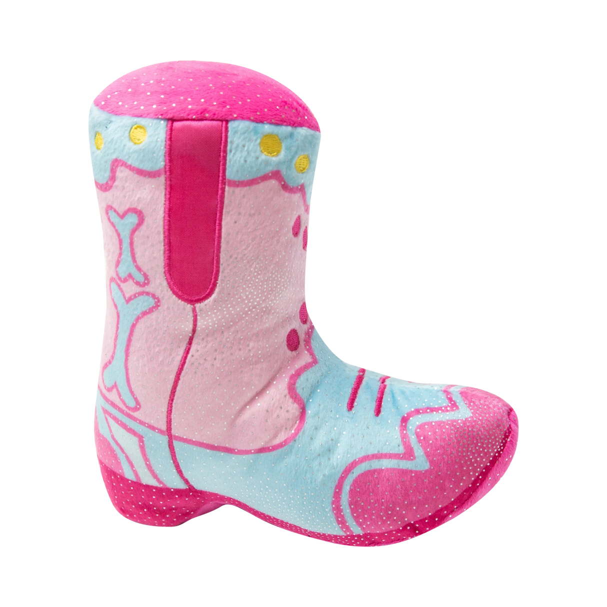 SnugArooz Single 2 Boot Plush Dog Toy, 7"