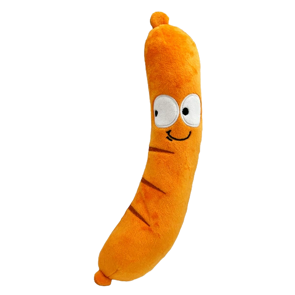 Huxley & Kent Fetchies Sammy Sausage Dog Toy, Large