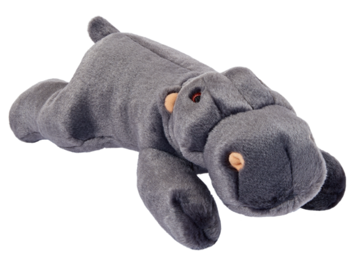 Fluff & Tuff Helga Hippo Dog Toy
