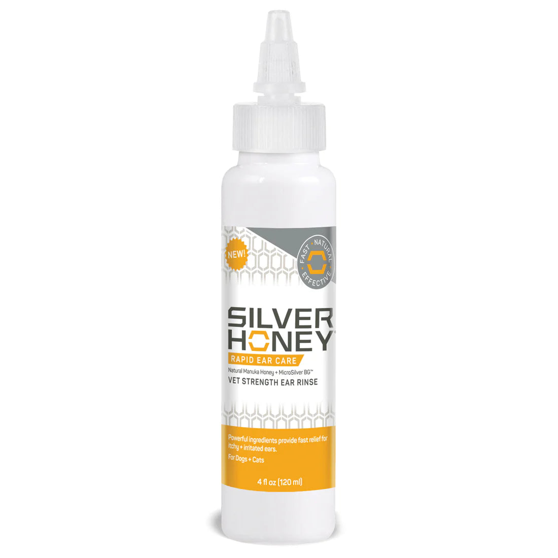 Absorbine Pet - Silver Honey Rapid Ear Care Vet Strength Ear Treatment