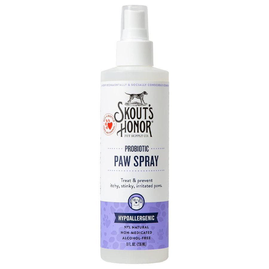 Skout's Honor Probiotic Paw Spray For Dogs & Cats, 8oz
