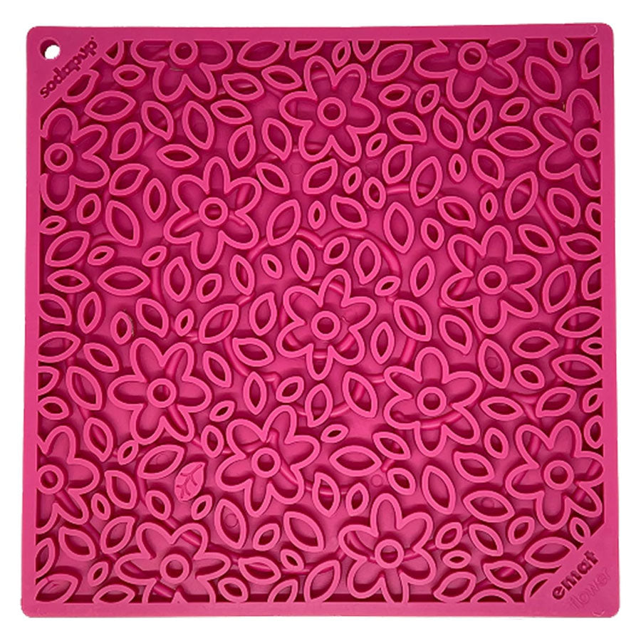 SodaPup TPE Emat Flower Power Pink