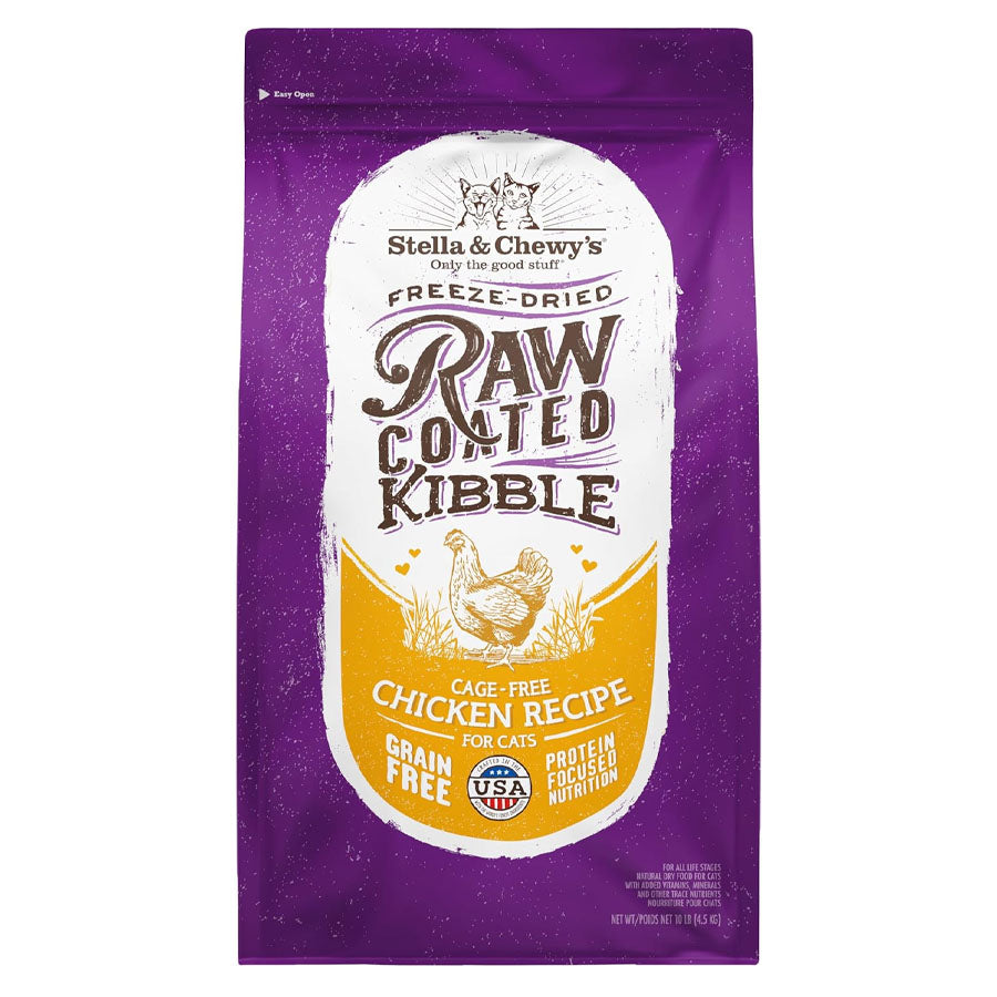 Stella & Chewy's Raw Coated Cage-Free Chicken Recipe Cat Food