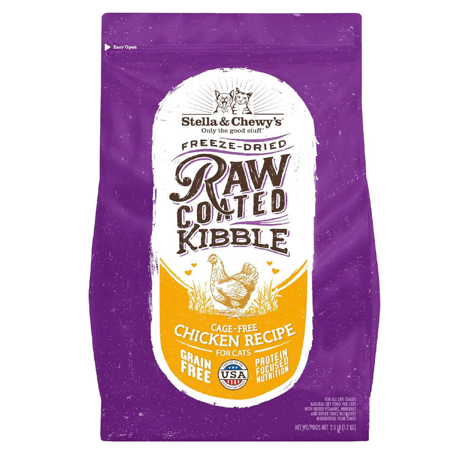 Stella & Chewy's Raw Coated Cage-Free Chicken Recipe Cat Food
