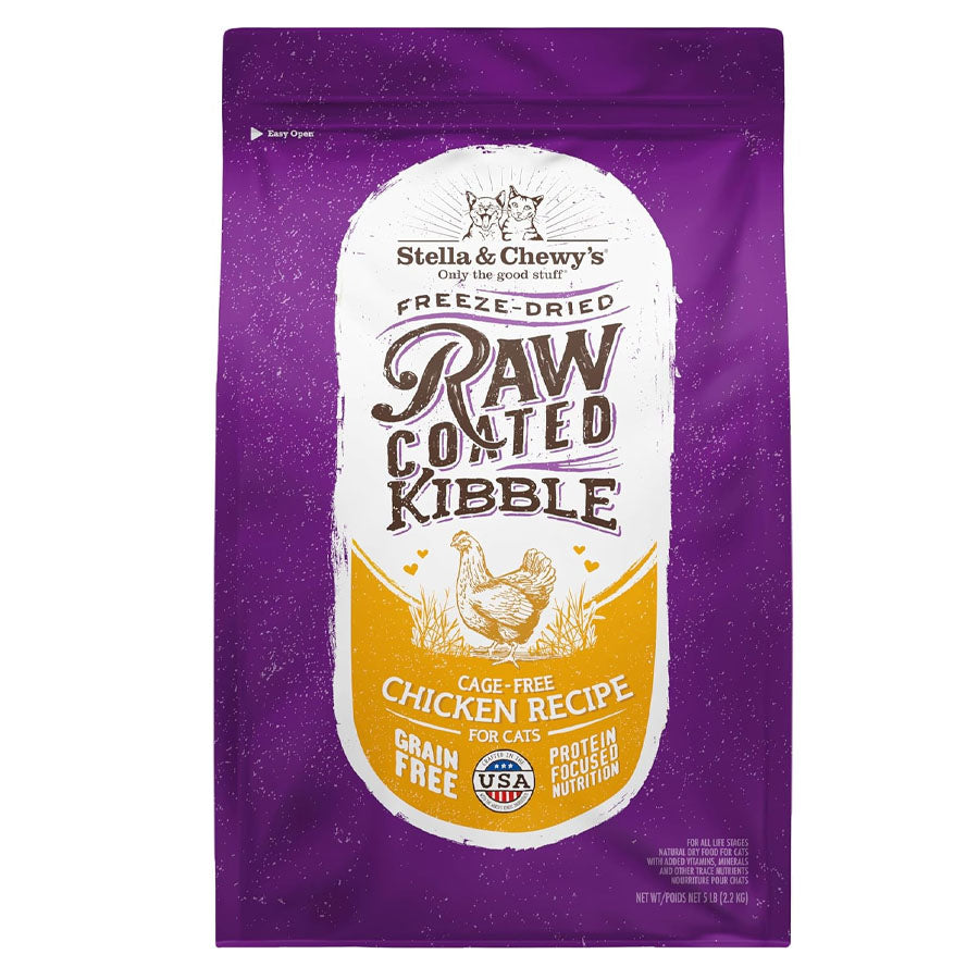 Stella & Chewy's Raw Coated Cage-Free Chicken Recipe Cat Food